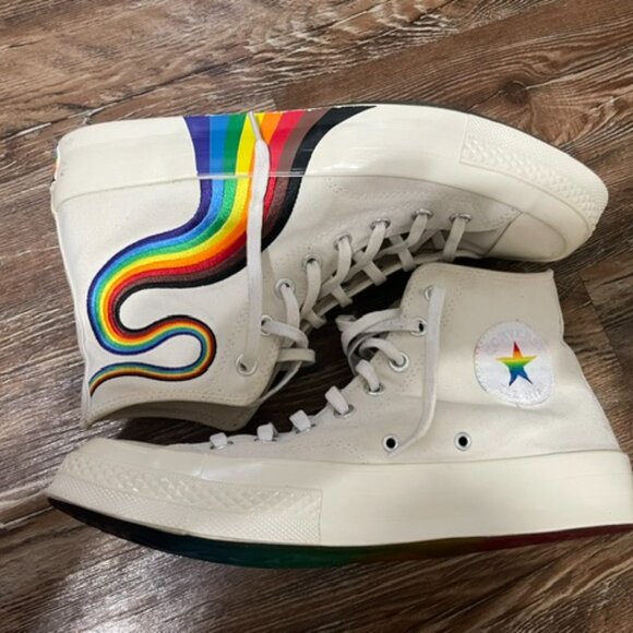 Converse Chuck Taylor All Star 70 Hi Pride 2021, Limited Edition Rainbow - Picture 3 of 8
